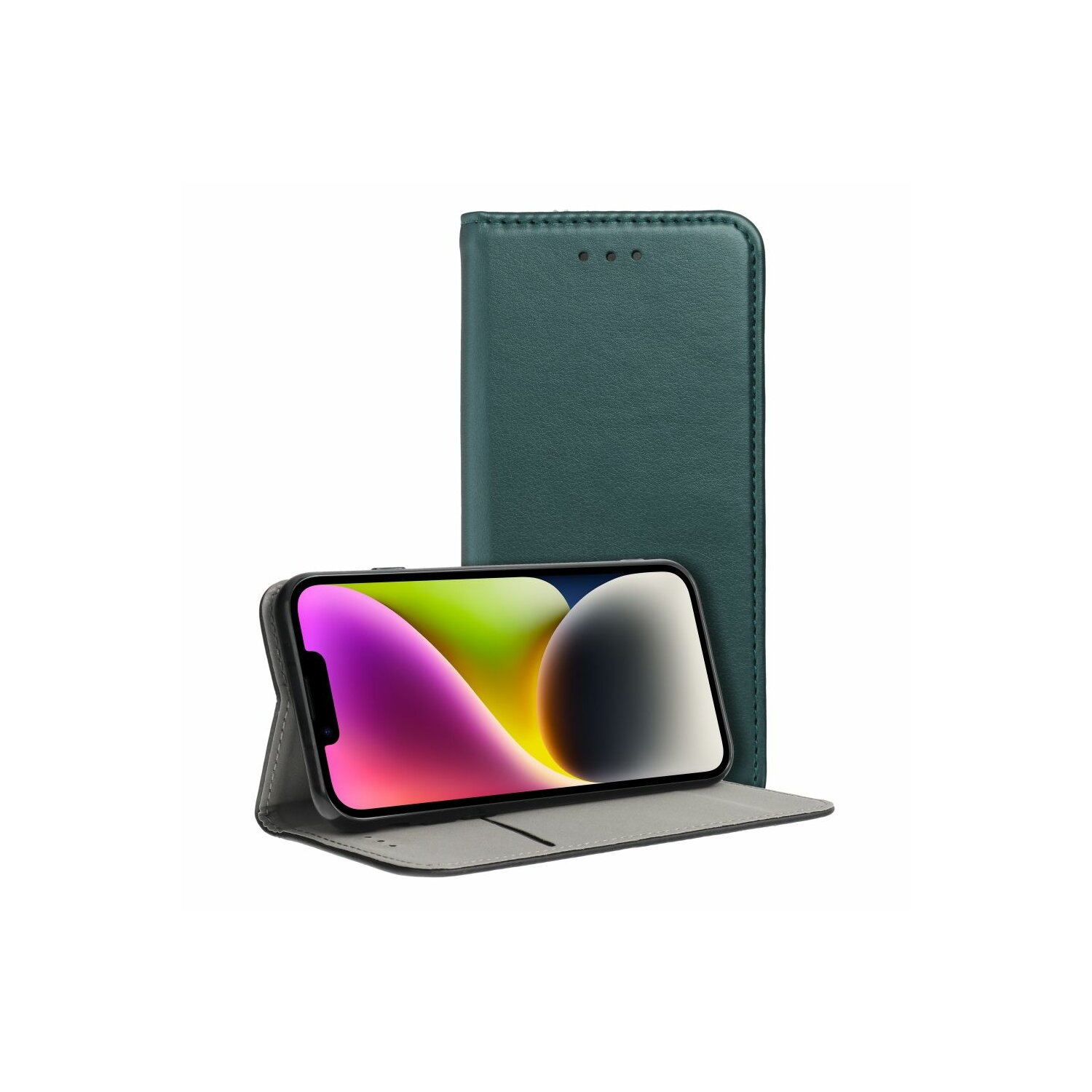 COFI Smart Magneto, Samsung, Dunkelgrün Galaxy 5G, Bookcover, A23