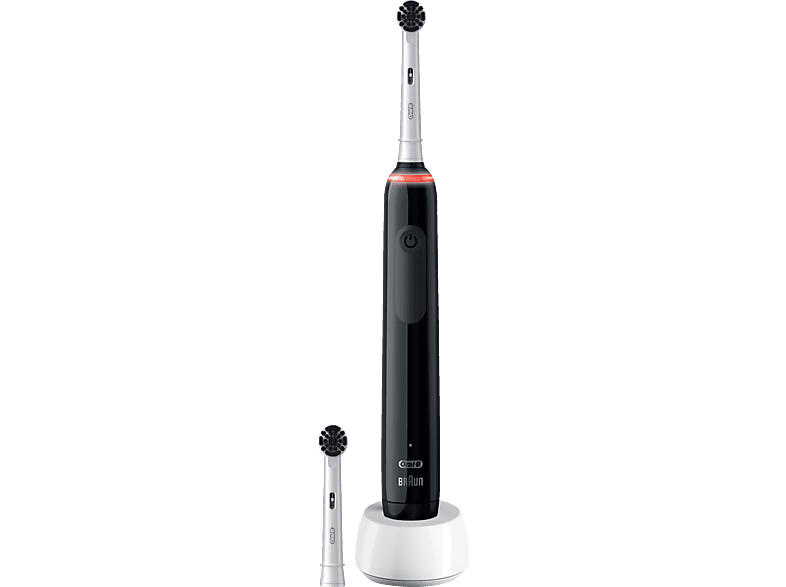 Pro ORAL-B 3000 schwarz Zahnbürste Elektrische 3