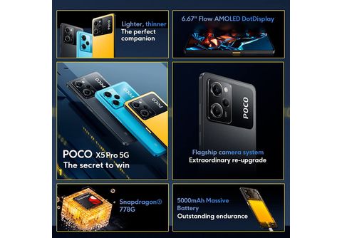POCO X5 5G Smartphone, | MediaMarkt Pro Blue