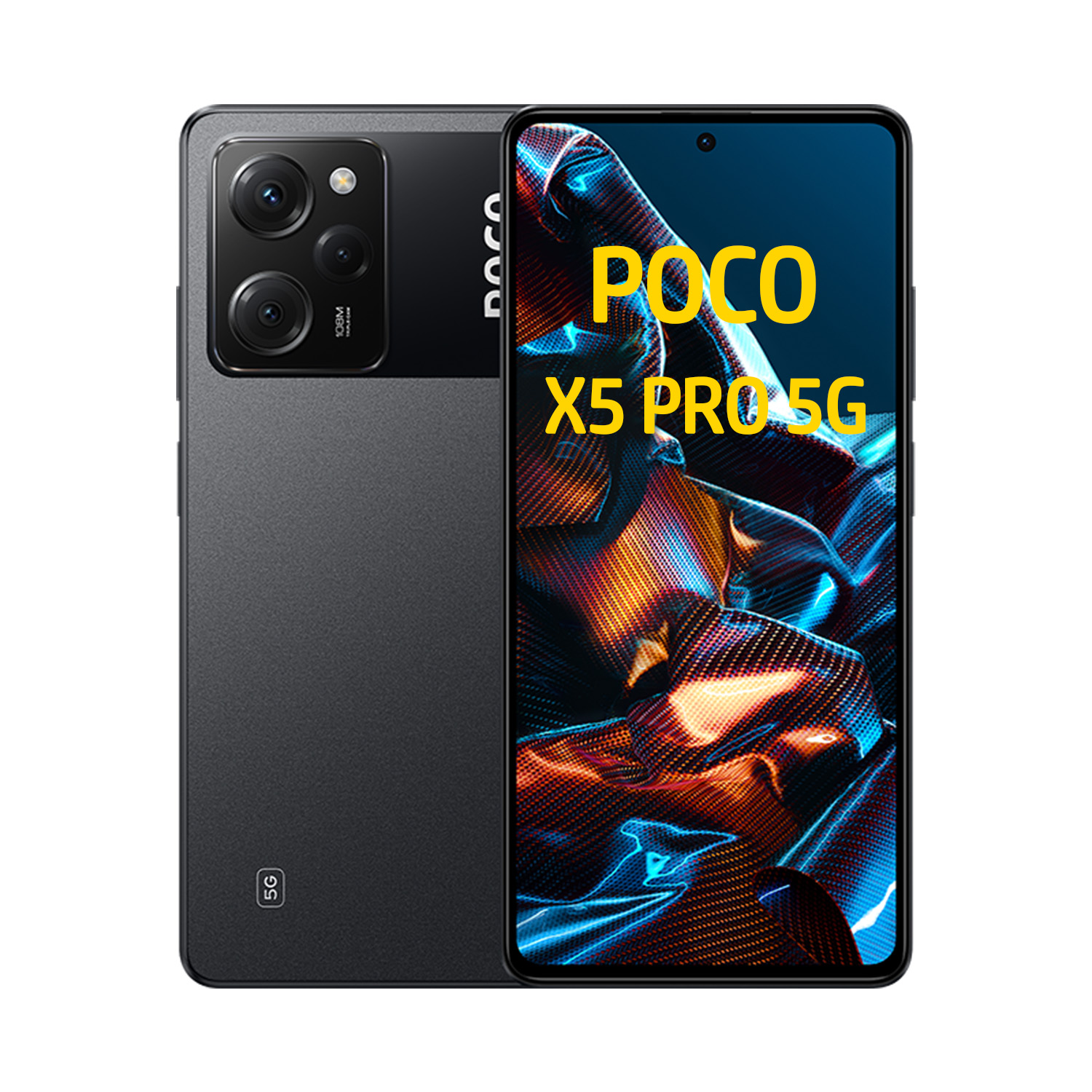 POCO Xiaomi Black X5 Black 5G Smartphone, POCO 8/256GB Pro