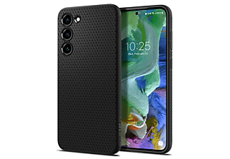 SPIGEN Liquid, Backcover, Samsung, Galaxy S23 Plus, Schwarz