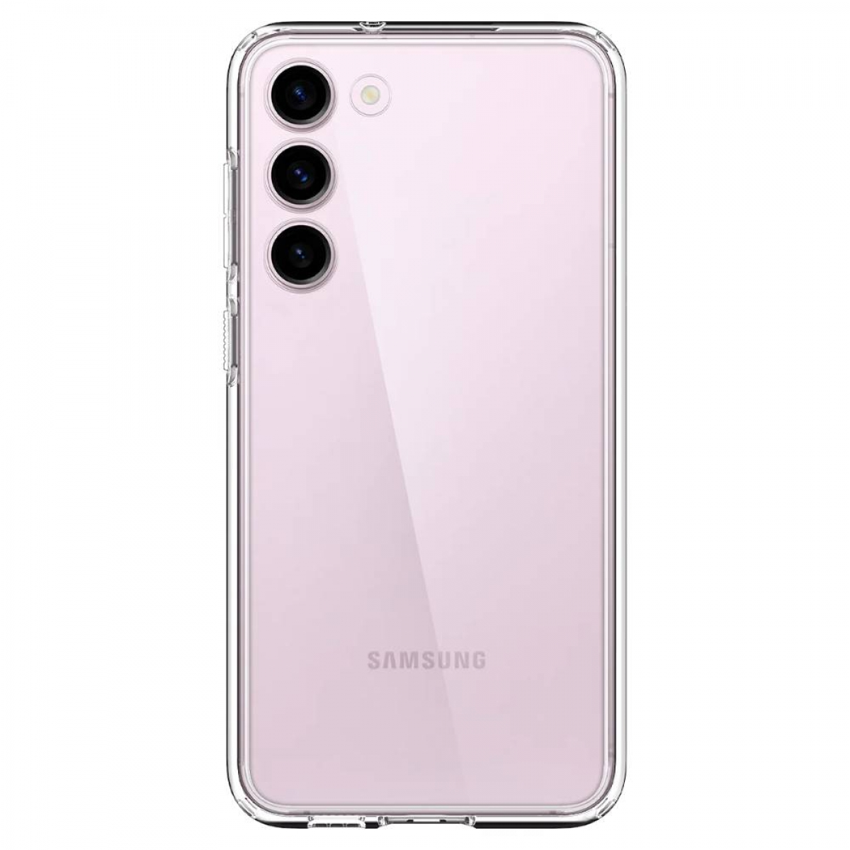 Hybrid, Galaxy Crystal Backcover, S23, clear Samsung, SPIGEN Ultra