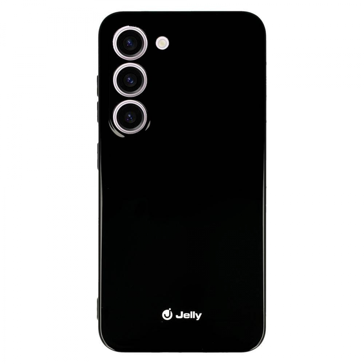 CASEONLINE Jelly, Galaxy Samsung, Schwarz S23, Backcover