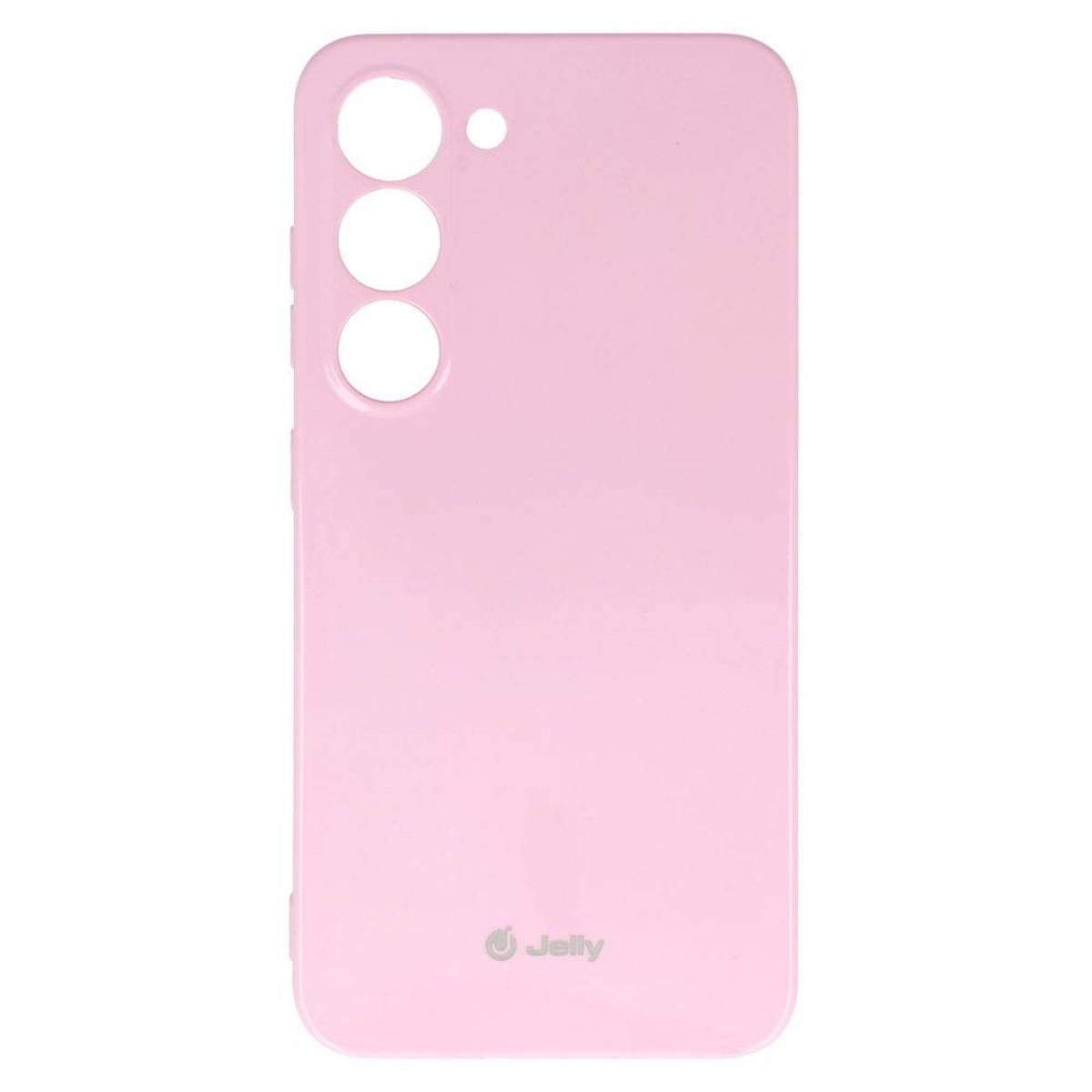 Backcover, S23 Hell-Pink Galaxy CASEONLINE Plus, Jelly, Samsung,