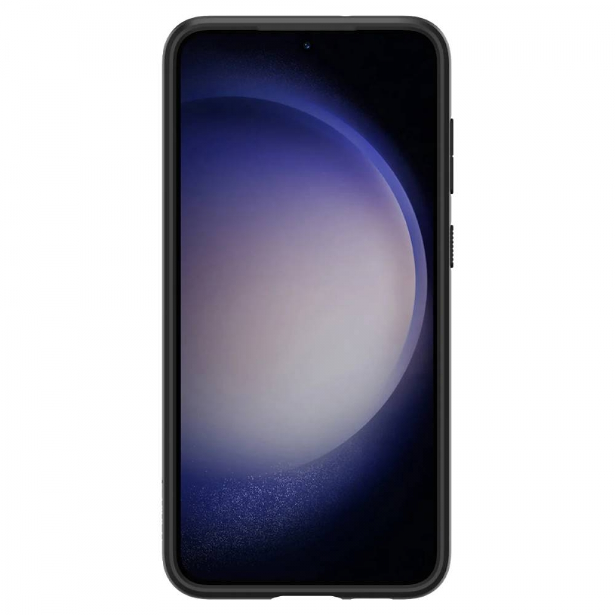 black Galaxy Samsung, S23 Ultra Backcover, Plus, SPIGEN Hybrid, Frost