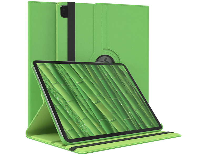 Schutzhülle (5. Grün Bookcover Apple Rotationcase für CASE EAZY Tablethülle Pro 12.9\