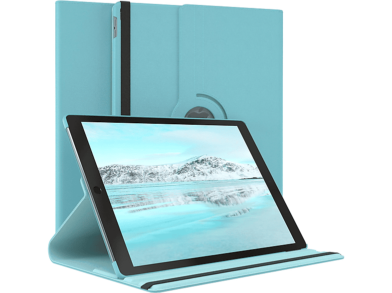 Rotationcase EAZY Blau für iPad Apple 12.9\
