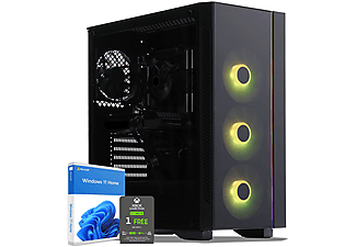 SEDATECH AMD Ryzen 7 5700X, Windows 11 Home mehrsprachig, Gaming PC , 16 GB RAM , 500 GB  SSD   , Geforce RTX3050 , 8 GB 
