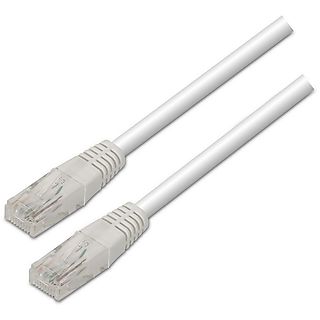Cable de red - AISENS A133-0198, Cat-5e, , Blanco