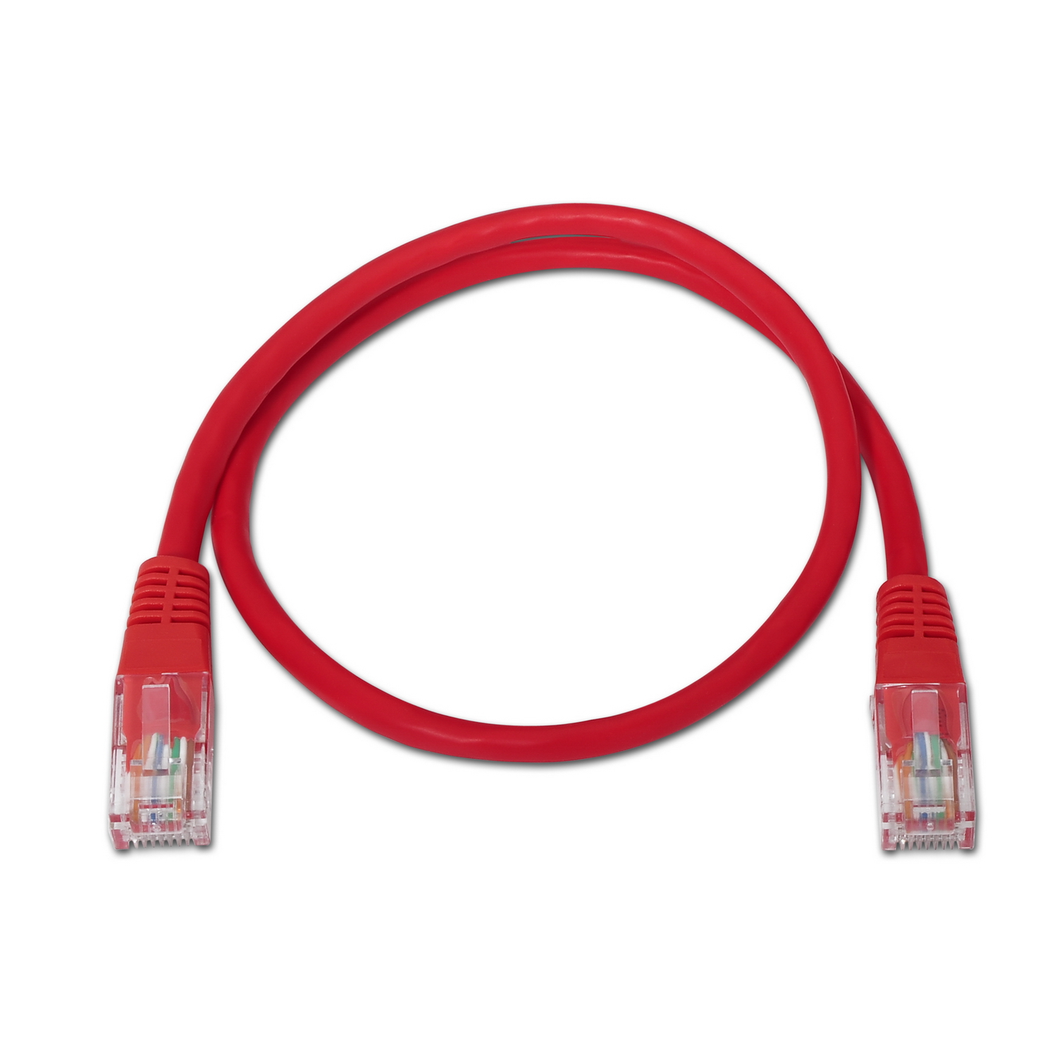 Cable de red - AISENS A135-0239, Cat-6, , Rojo
