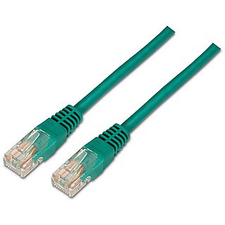 Cable de red - AISENS A135-0247, Cat-6, , Verde