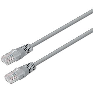 Cable de red - AISENS A133-0186, Cat-5e, , Gris