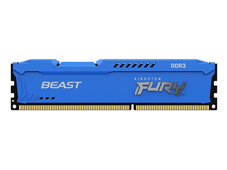 8 KINGSTON 2x4GB, DDR3 GB Speicher-Kit Blue