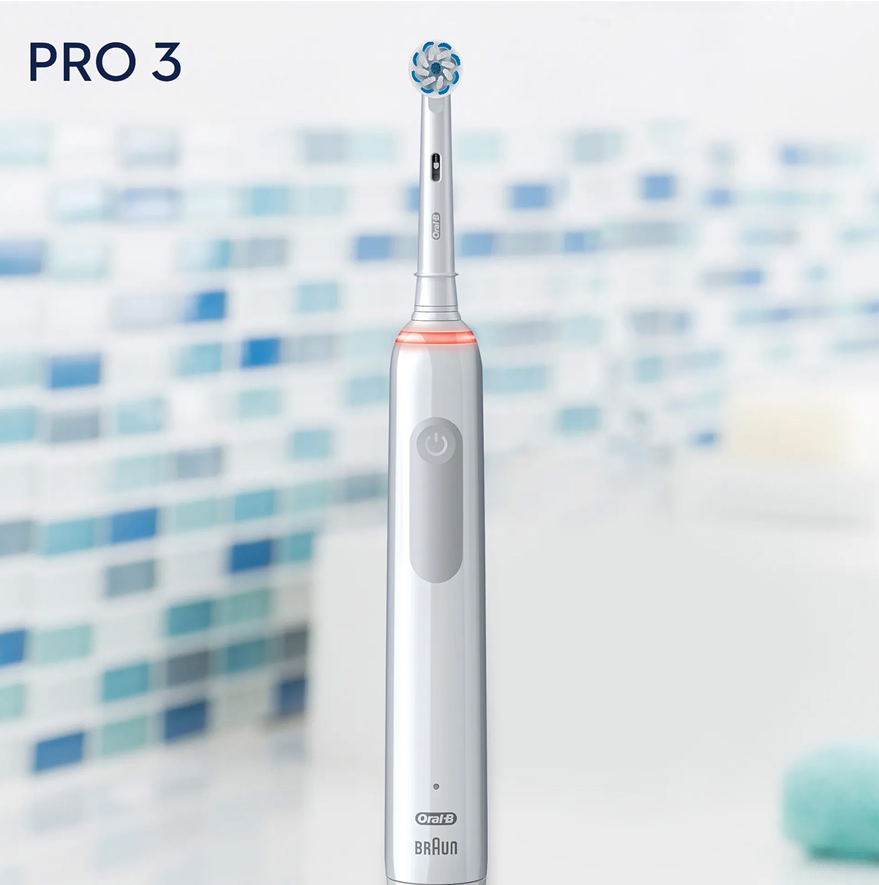 3900 Pro 3 ORAL-B Elektrische weiß Zahnbürste