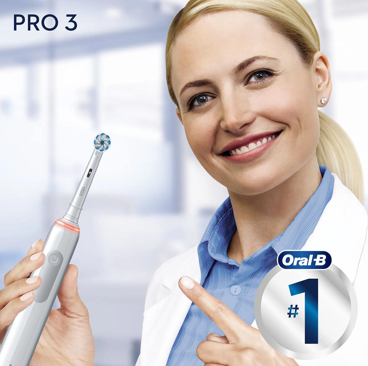 3900 Elektrische Zahnbürste Pro ORAL-B 3 weiß