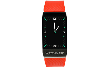 WATCHMARK WT1 rot Smartwatch Silizium, Rot