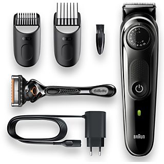 Barbero - BRAUN 4210201417675, 1,67 h,  niveles, Negro