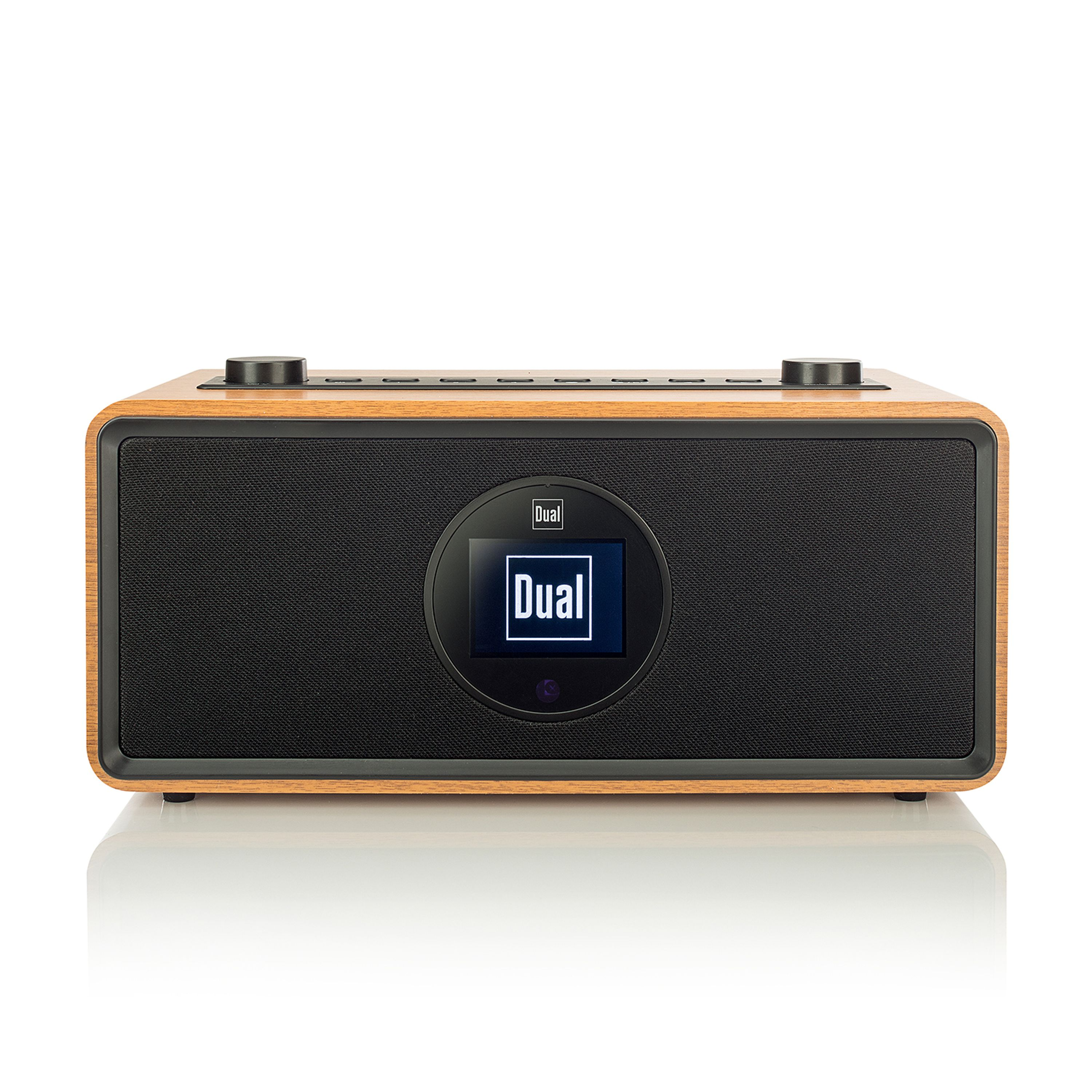 DUAL CR DAB+ DAB+, Holzoptik, schwarz Internetradio, PLL-UKW-RDS 401S Bluetooth, DAB, Tuner, FM, Tuner