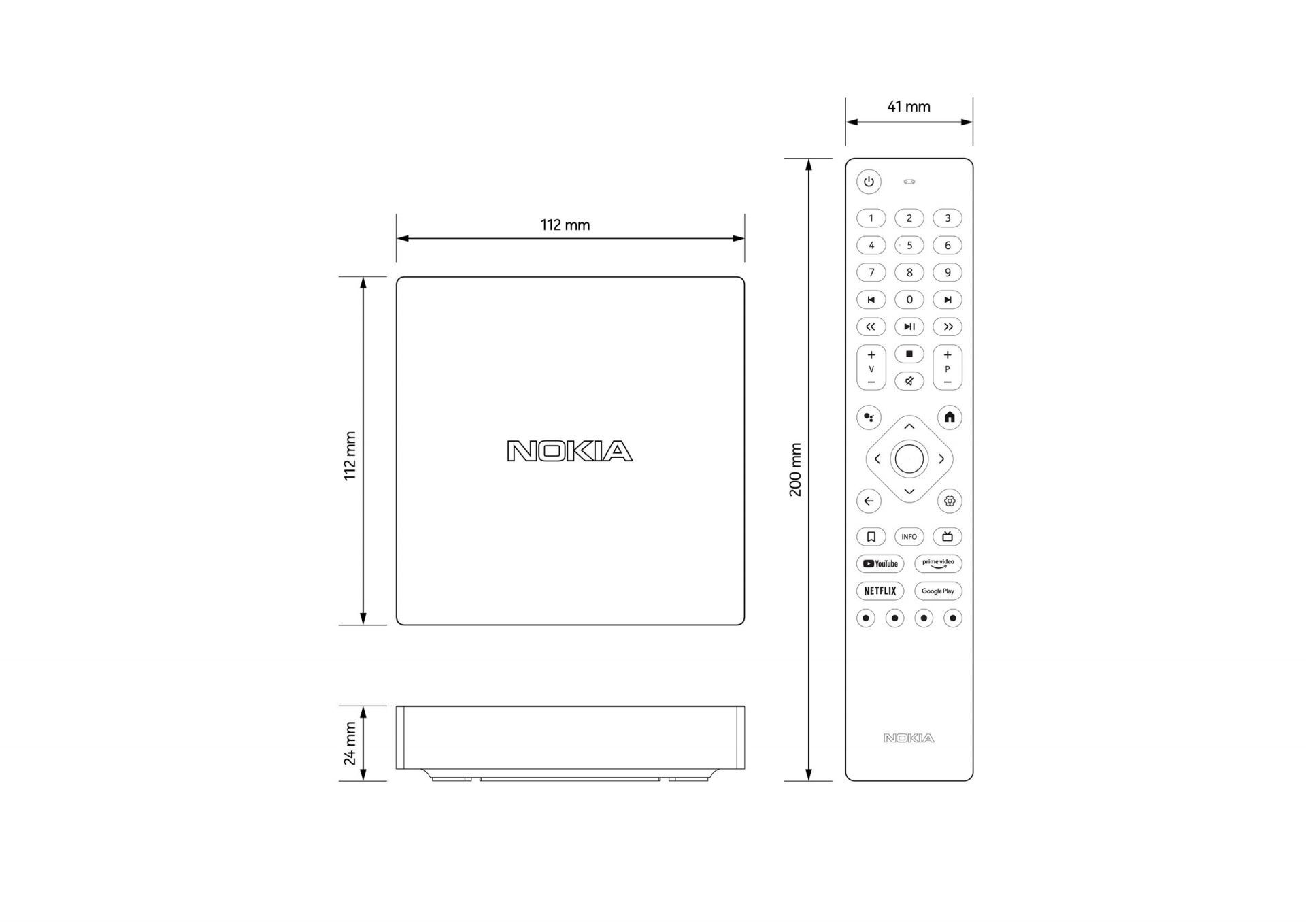 NOKIA Streaming Box 8000 TV-Box