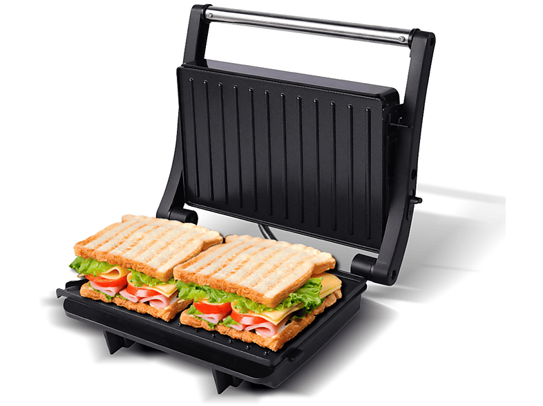 Grill panini JOCCA Grill panini 2 rebanadas, 1000 W, Capa