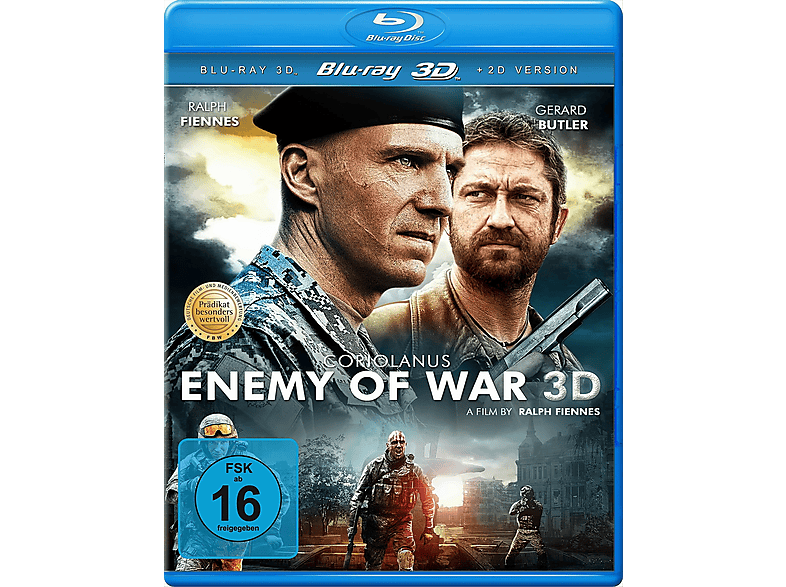 Coriolanus - Enemy War Blu-ray 3D of