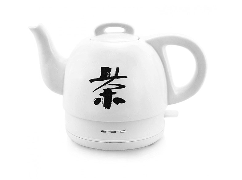 EMERIO WK-109713.2 Keramik 1 Liter Wasserkocher, weiß