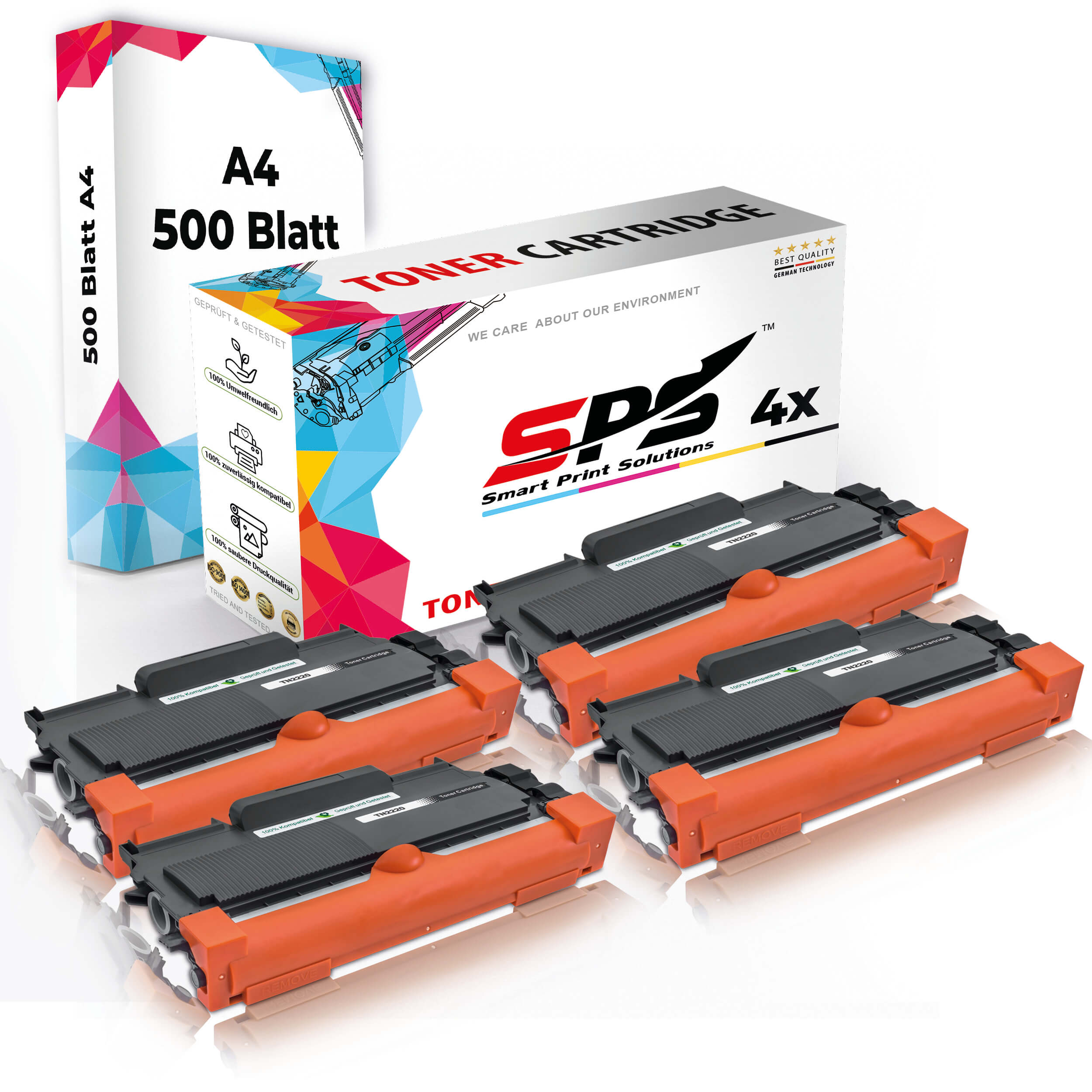SPS S50630 Toner 10400 (TN-2220 Seiten) 2XL Schwarz
