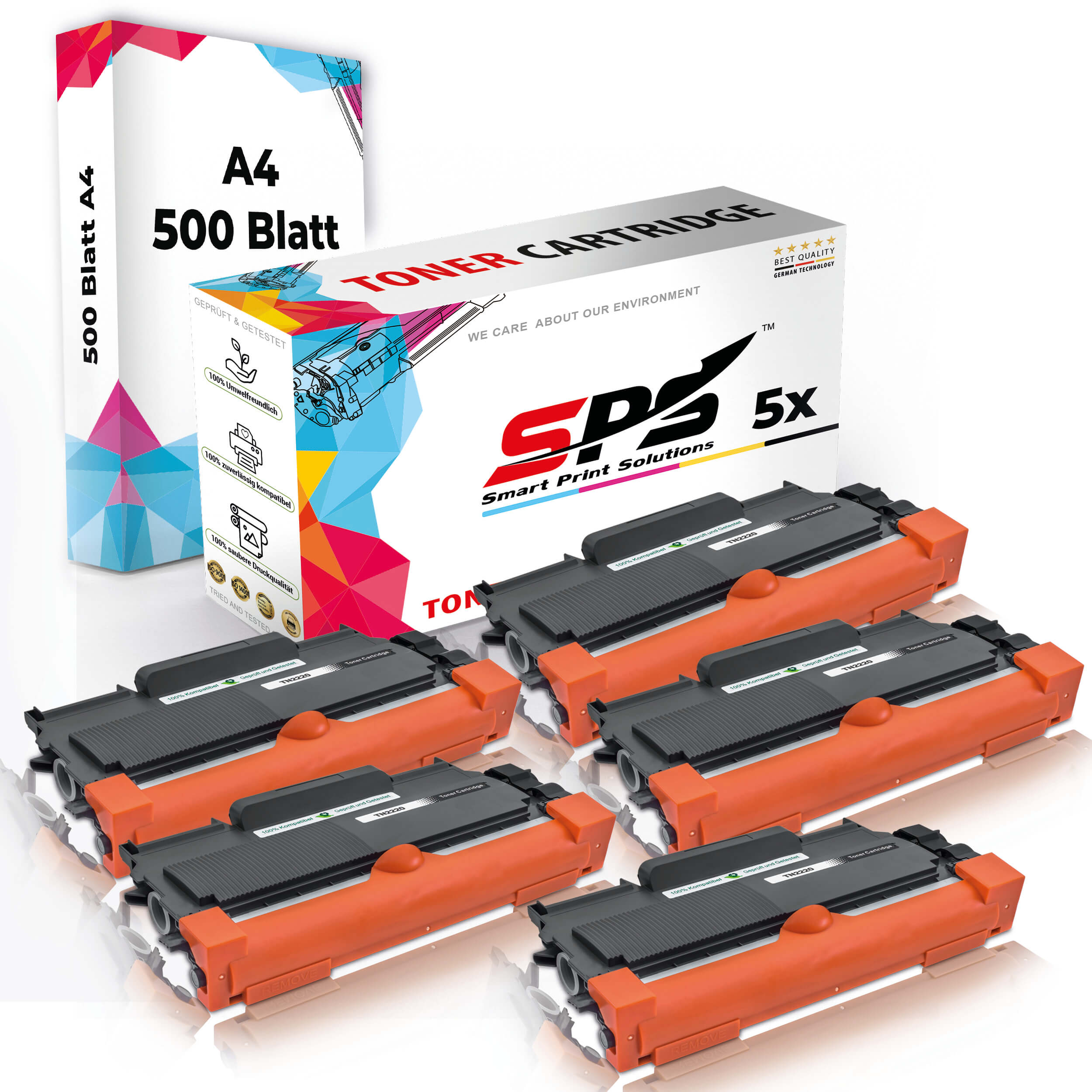 SPS S50700 Toner Seiten) (TN-2220 2XL 10400 Schwarz