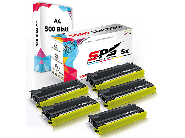 SPS S50879 (TN-2000 Schwarz Seiten) 5000 Toner XL