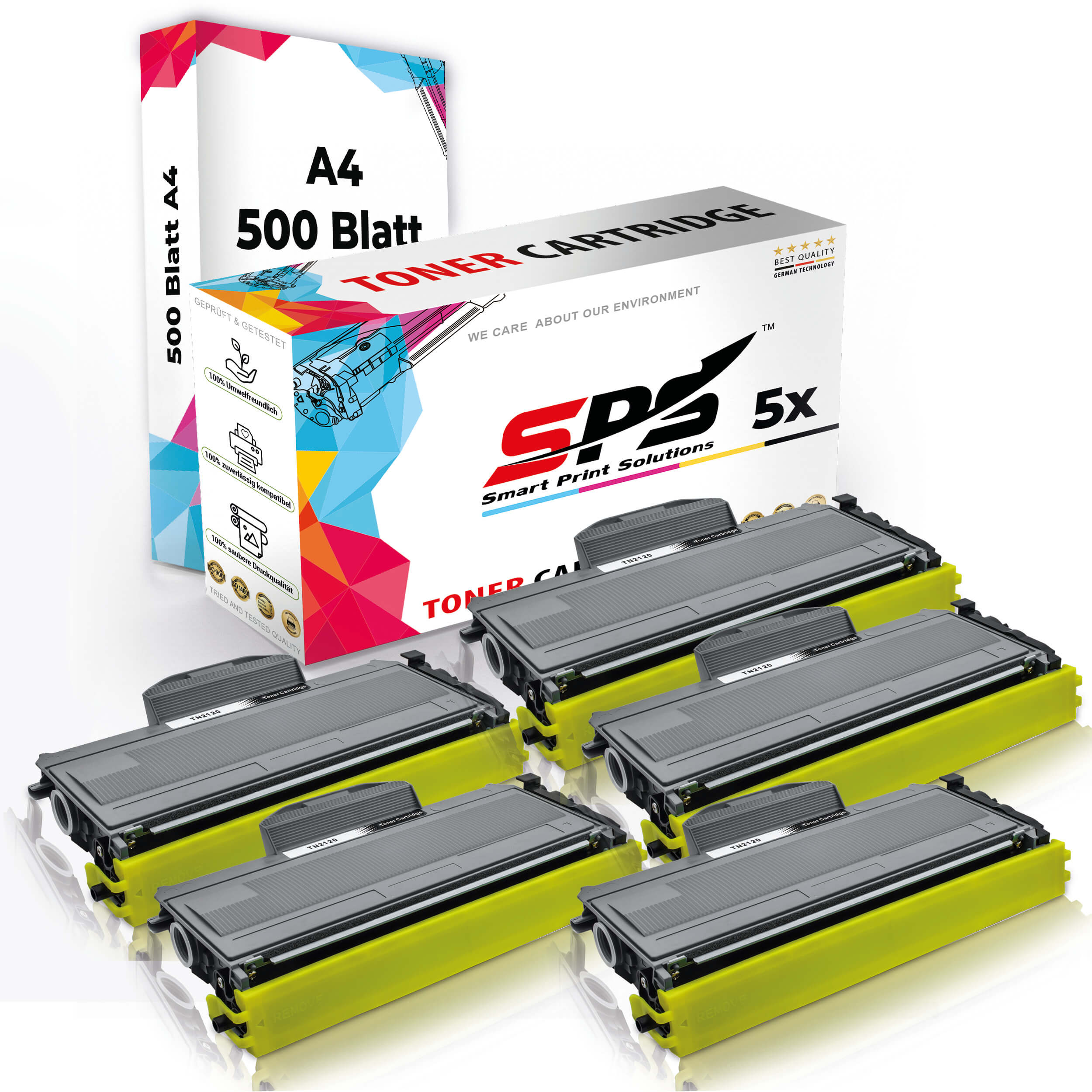 SPS S50833 Toner Seiten) 5200 (TN-2120 XL Schwarz