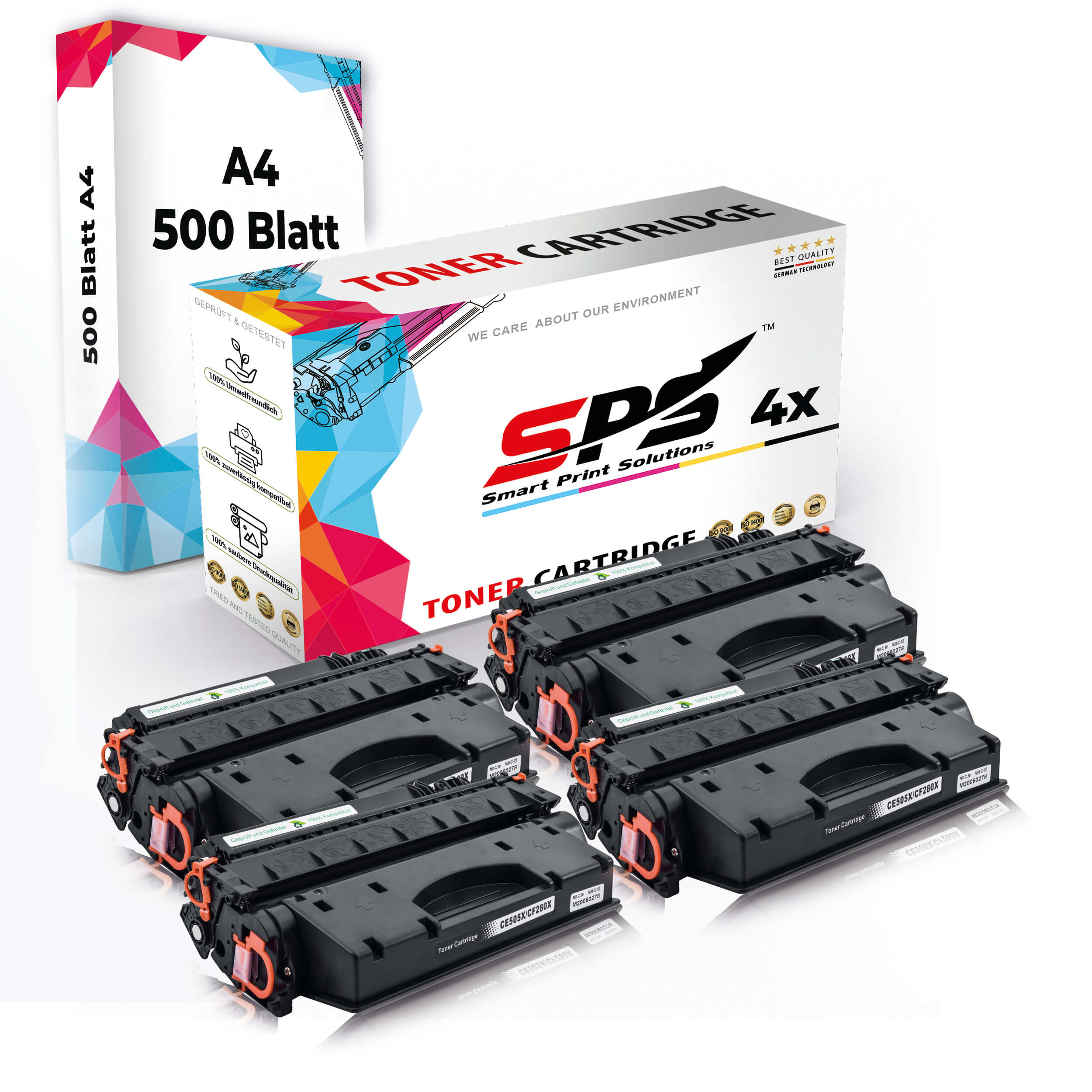 S51326 13000 XL SPS (CE505X Toner Seiten) Schwarz
