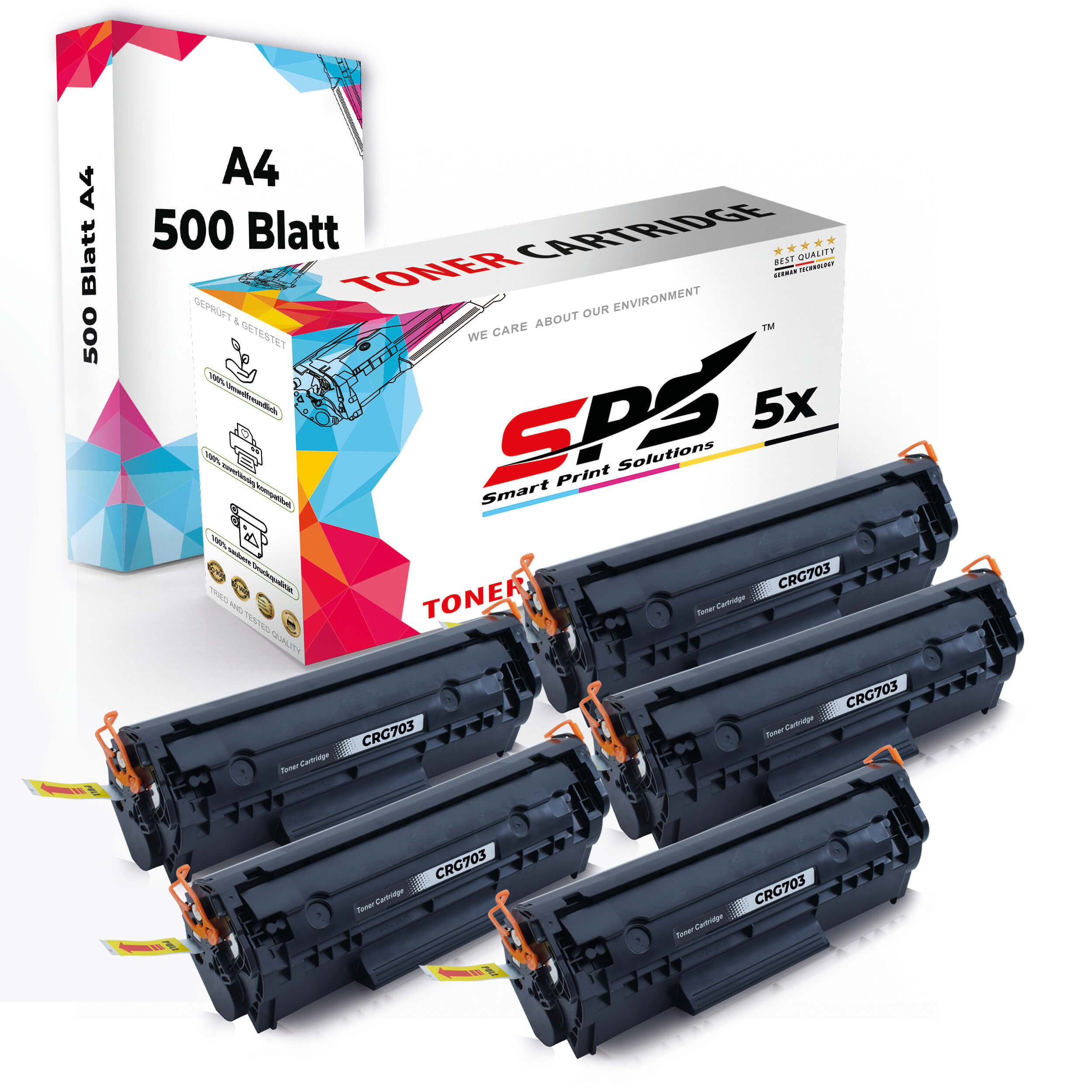SPS S52089 Toner 3000 2XL Seiten) (Q2612A Schwarz