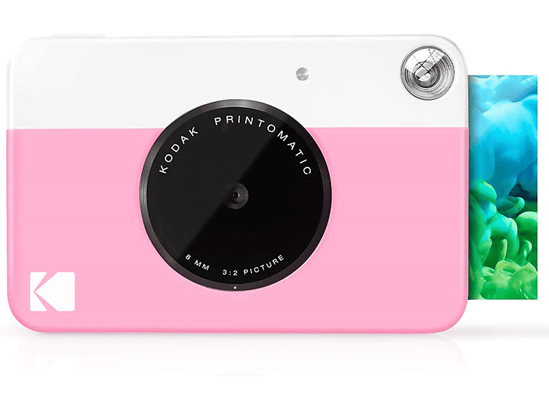 KODAK Printomatic Sofortbildkamera, pink | Sofortbildkameras