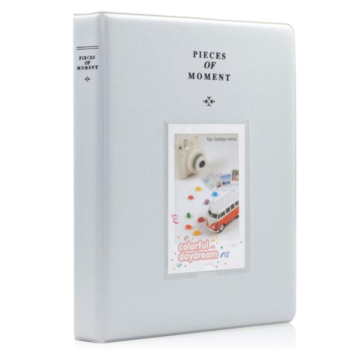 Amimy Fotoalbum für 3 Zoll Film – 64 Taschen Album für Fujifilm Instax Mini 7s 8 8 9 11 25 26 50s 70 90 Film, Kodak Sofortbildkamera (Gelb
