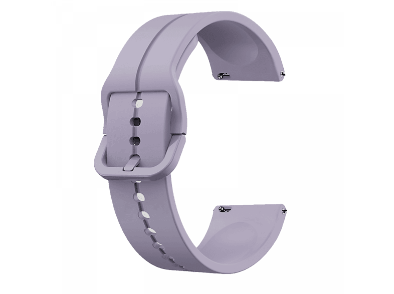 INF Armband Silikon, Ersatzarmband, Samsung, 4, Lila Watch Galaxy