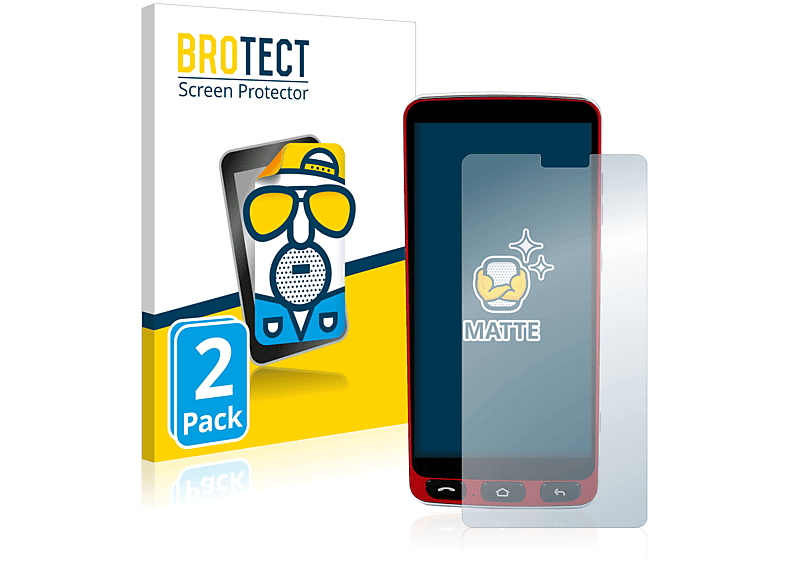 BROTECT 2x matte Schutzfolie(für Olympia Neo Smartphone)