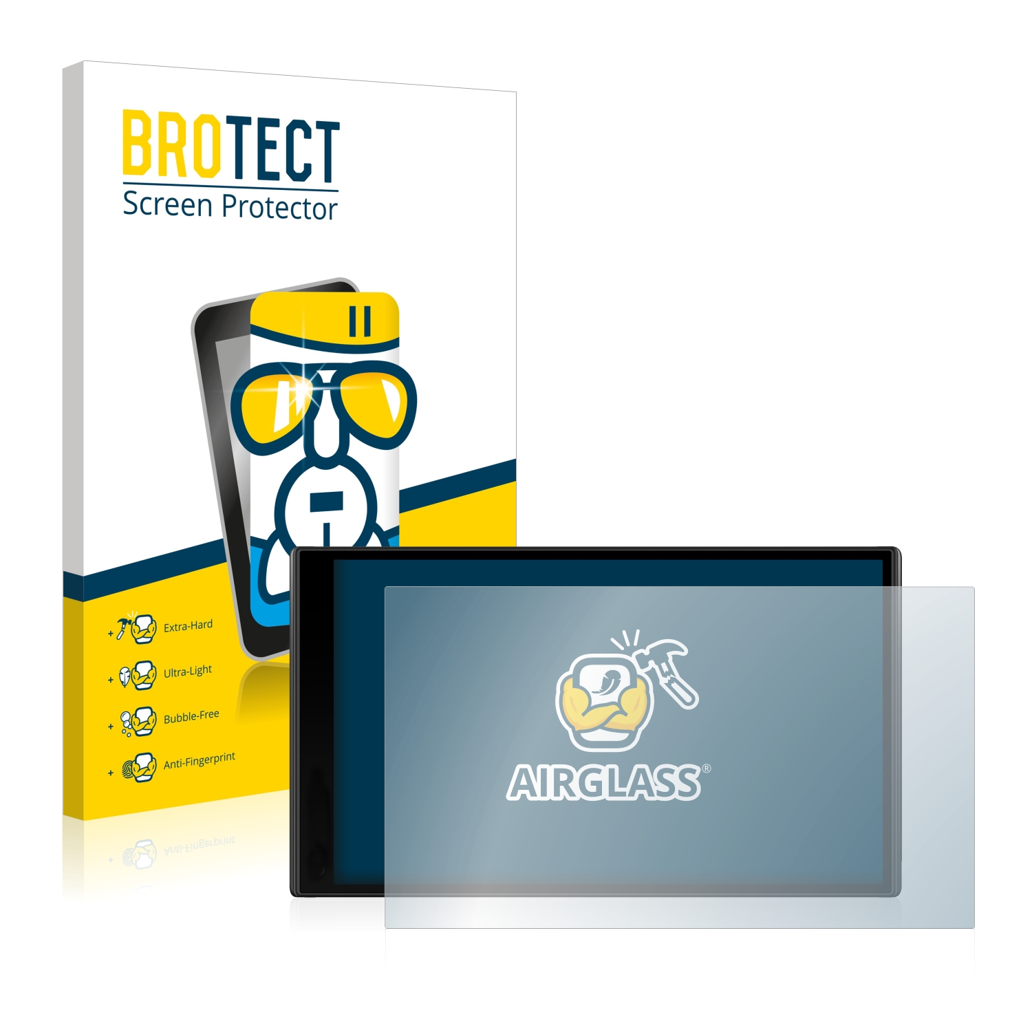 BROTECT Airglass klare Schutzfolie(für Garmin 65) DriveSmart