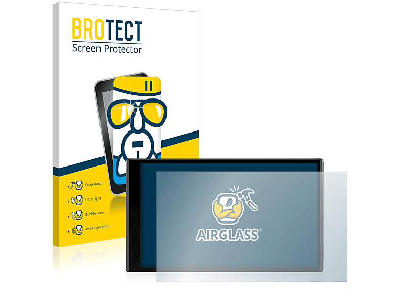 BROTECT Airglass klare Schutzfolie(für Garmin DriveSmart 65)