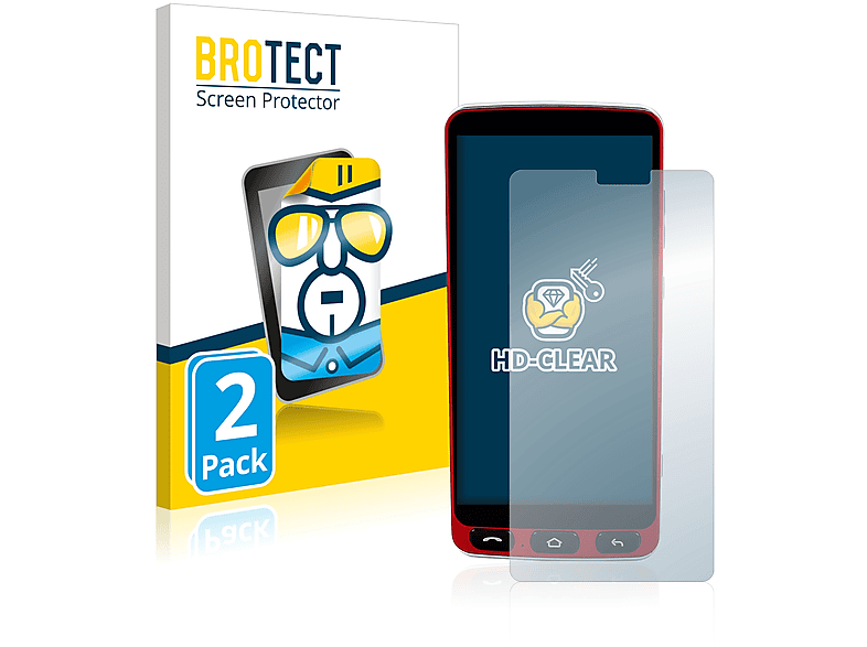 Neo Smartphone) Schutzfolie(für Olympia 2x BROTECT klare