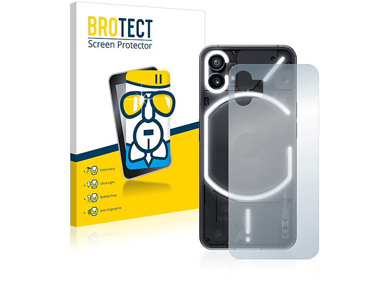 BROTECT (1)) Nothing Airglass Schutzfolie(für Phone klare