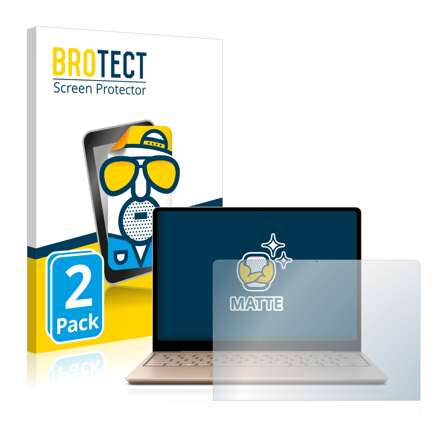 Surface BROTECT Go Schutzfolie(für 2x Laptop Business matte 2 12.4\