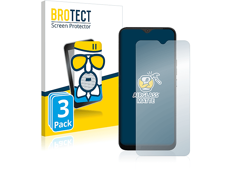 BROTECT 3x Airglass matte Schutzfolie(für Gigaset GS5 Lite)