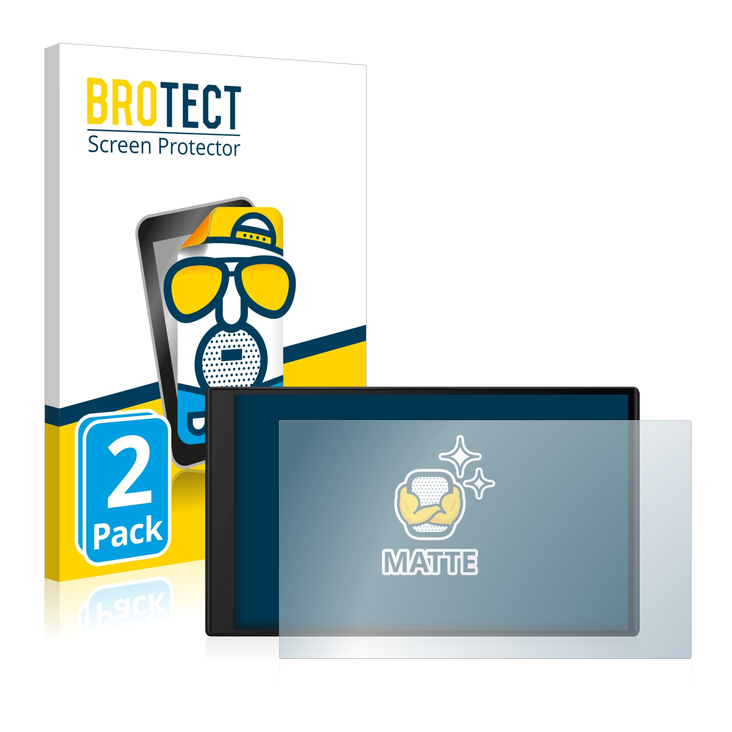 BROTECT DriveSmart 2x Garmin MT-D) matte 76 Schutzfolie(für