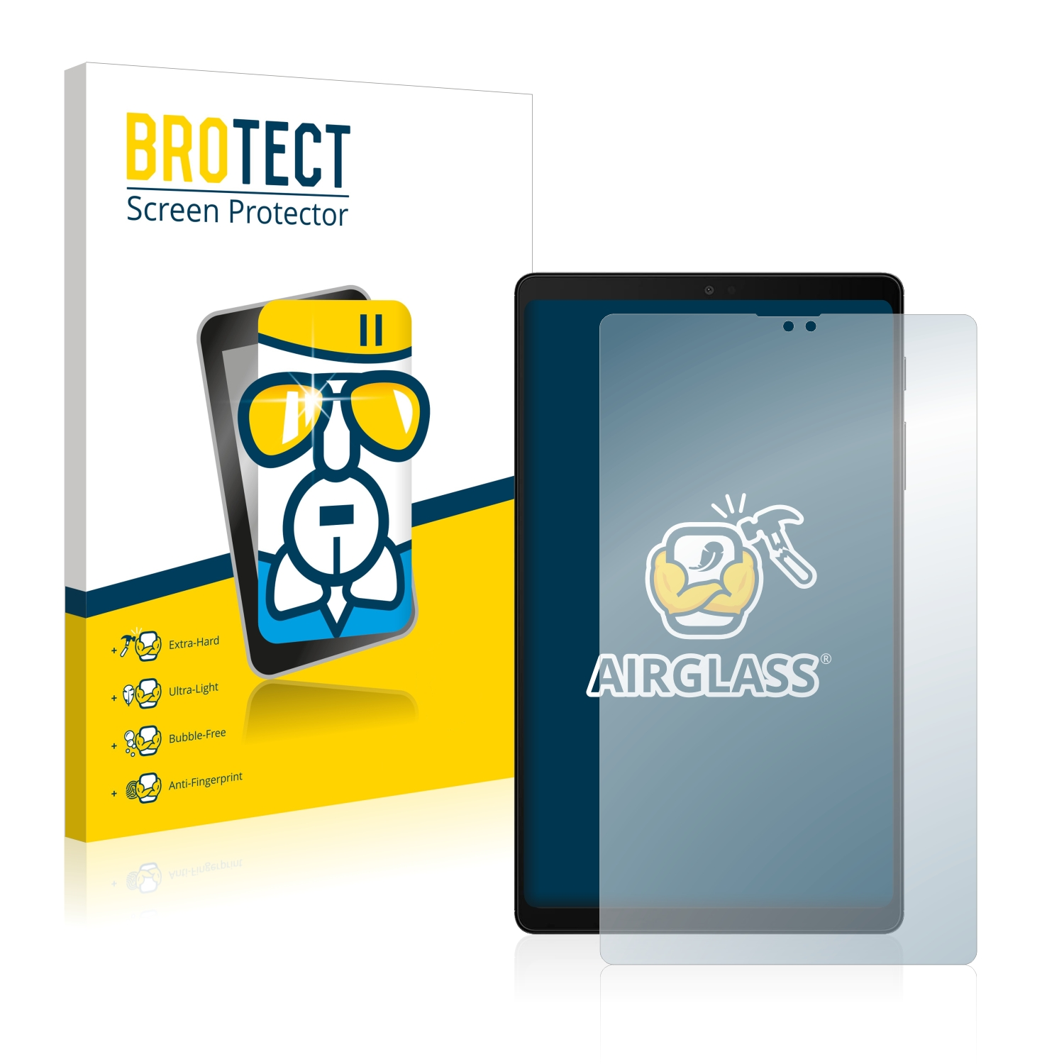 BROTECT Airglass klare Schutzfolie(für Samsung 2022) Lite Tab A7 Galaxy