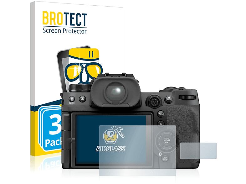 BROTECT X-H2S) klare Fujifilm Schutzfolie(für Airglass 3x