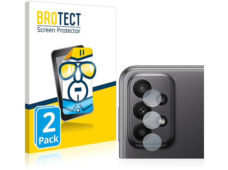 BROTECT 2x klare Schutzfolie(für Samsung Galaxy A23 5G)