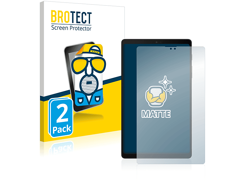 BROTECT 2x matte Schutzfolie(für Samsung Galaxy Tab A7 Lite 2022)