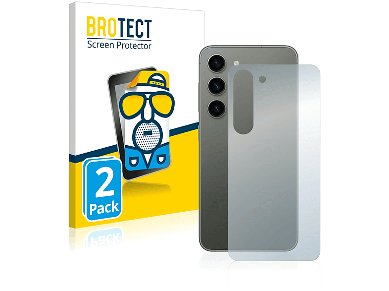 Galaxy matte Schutzfolie(für BROTECT S23) 2x Samsung