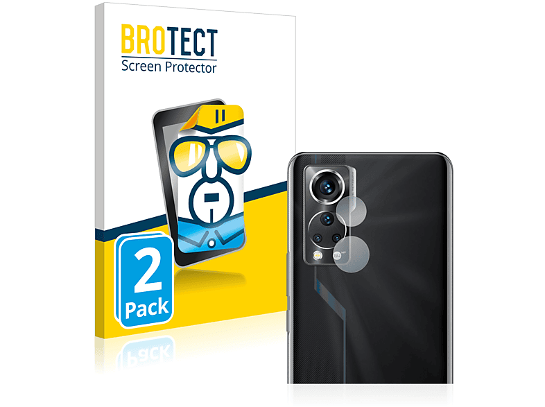 BROTECT 2x klare Schutzfolie(für ZTE (NUR Axon 5G Kamera)) 30