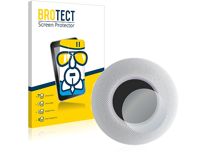 BROTECT Airglass mini) HomePod Apple klare Schutzfolie(für